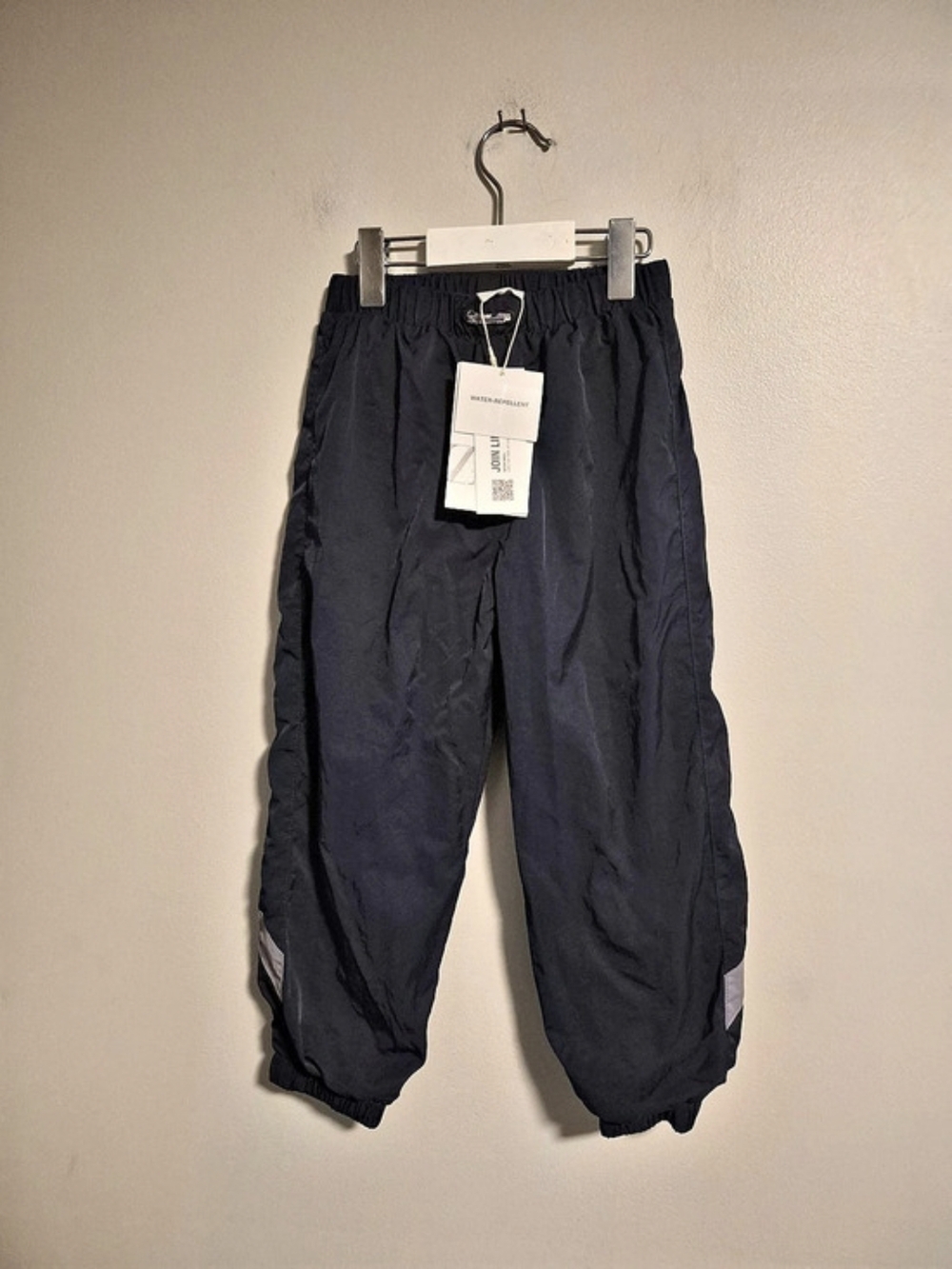 NEW Zara Toddler 4/5 Navy Blue Water-Repellent Splash Pants